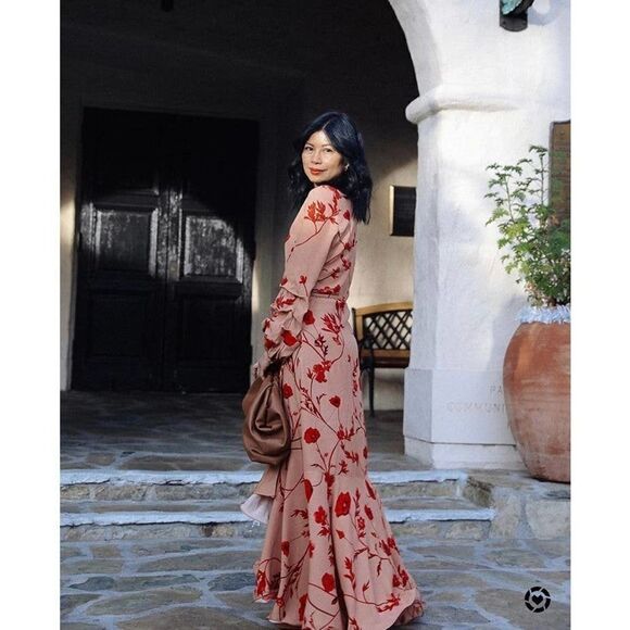 Johanna Ortiz X H&M Creped Dress Wrap Flor… - Picture 10 of 16